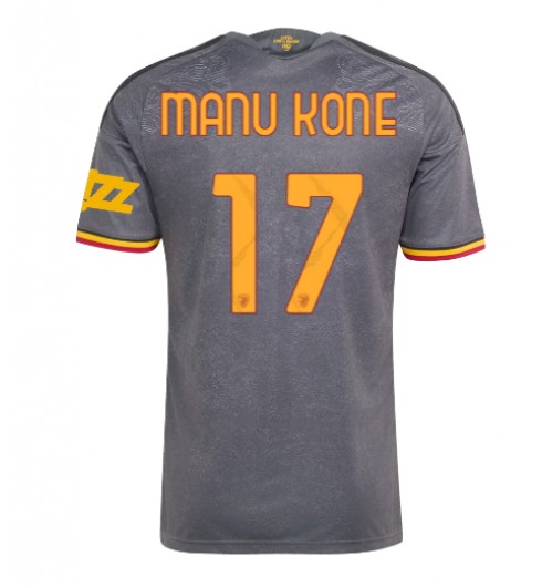 AS Roma Manu Kone #17 Alternativní Dres 2026-27 Krátký Rukáv AS Roma Manu Kone #17 Alternativní Dres 2026-27 Krátký Rukáv